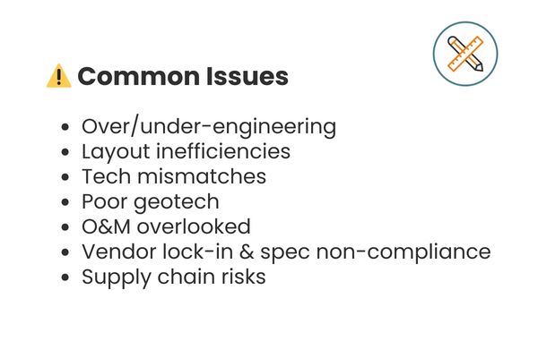 Design Procurement common issues