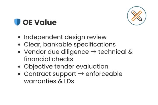 OE value in Design Procurement